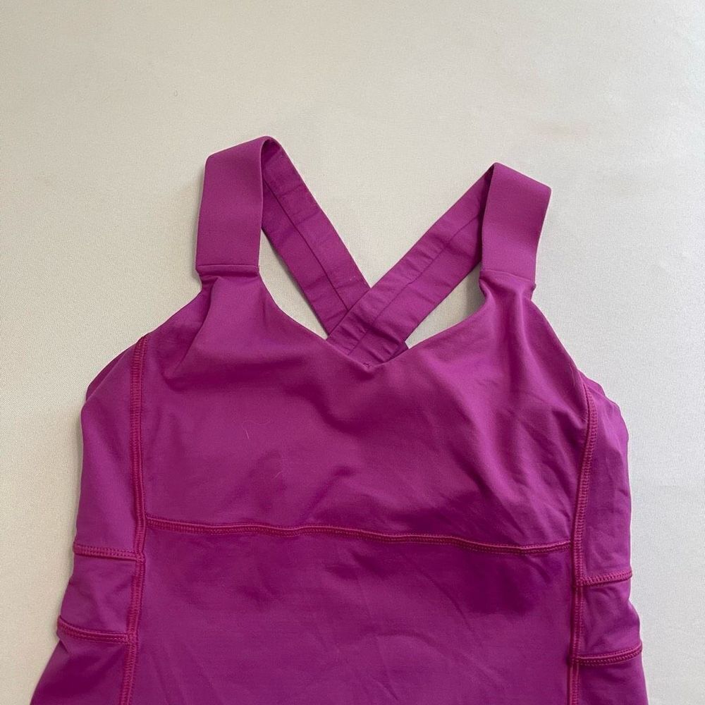 Lululemon Purple Swift Tank Top Size 6 - Picture 2 of 7